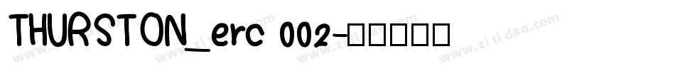 THURSTON_erc 002字体转换